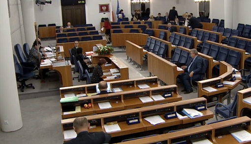 Sala posiedzeń Senatu RP