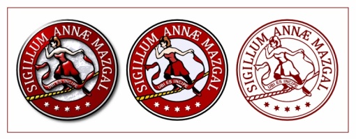 Sigillum Annae Mazgal - pieczęć Anny Mazgal