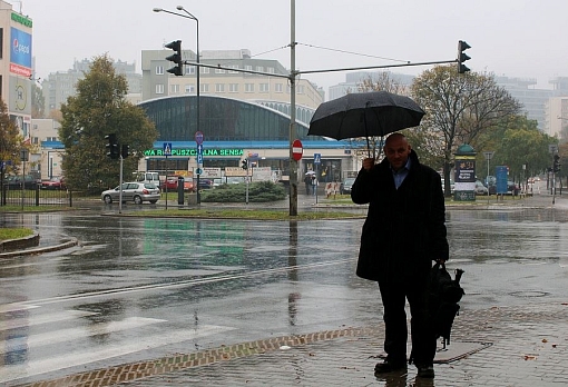 Piotr Waglowski przy hali Kopińskiej